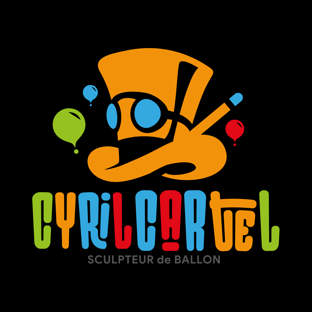 Proposition de logo pour le magicien Cyril Cartel